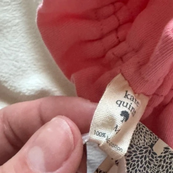 Kate Quinn elastic baby headband with bow NWT pink - Picture 2 of 2